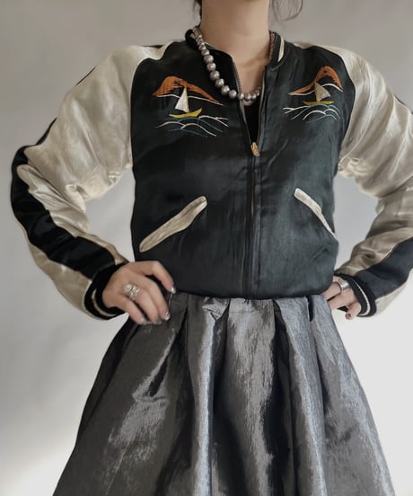 【USED】 Vintage Souvenir Jacket GIBRALTAR / 240101-036