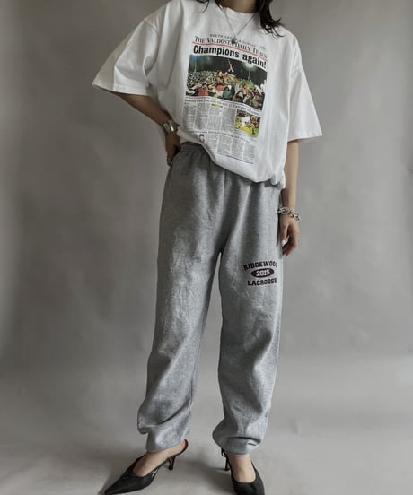 【USED】   News Paper T-Shirt / 230617-010