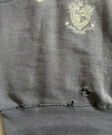 【USED】 Damage S/S Sweat Top / 260228-017