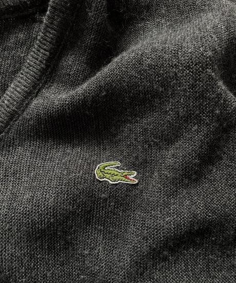 【USED】   LACOSTE Knit Top⑨/211126-025