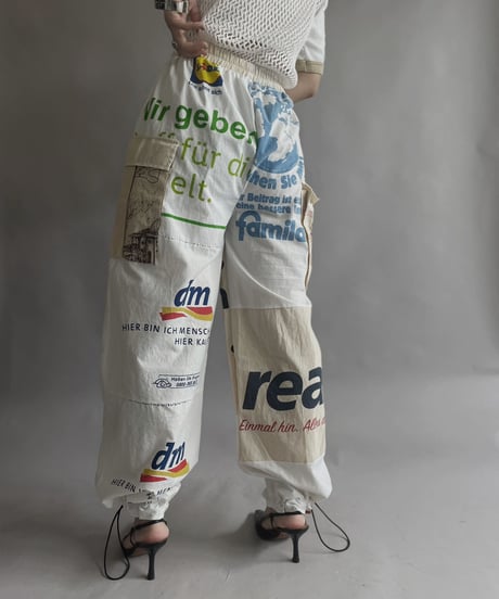 【RE;CIRCLE】RE Eco-Friendly Bag Rraw Cord Pants / 230427-018