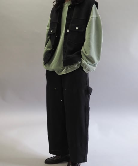 【COSMOS TEXAS】24ss Second Vest Black / 240311-017