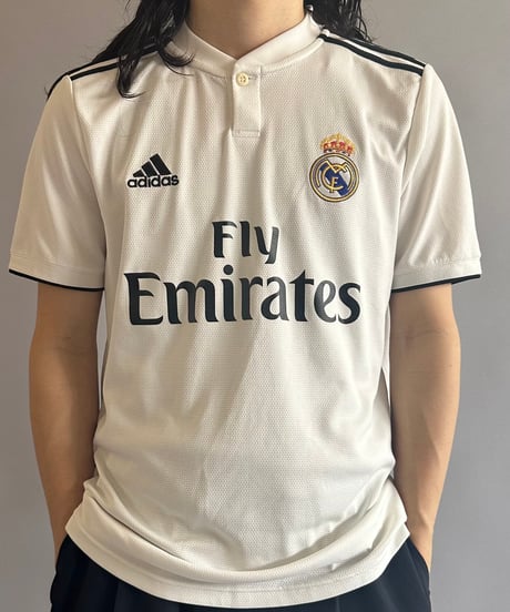 【USED 】adidas REAL MADRID Soccer Shirt /240603-040