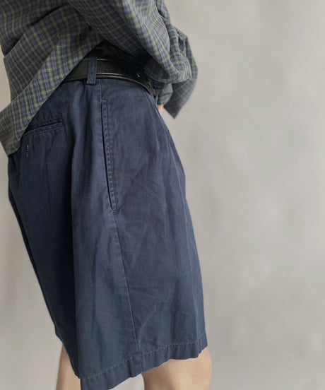 【USED】 Ralph Lauren tucked Shorts / 230605-003