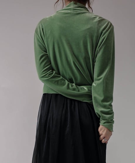 【USED】 L/S Velour Top / 220324-020