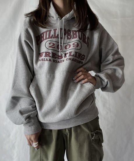 【USED】   Champion Reverse Weave Hoodie PHILLPSBURG/211007-027