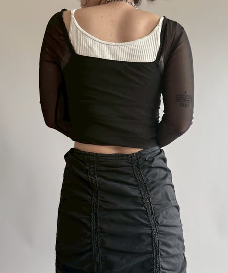 【USED】 Sheer L/S Top  /250412-020