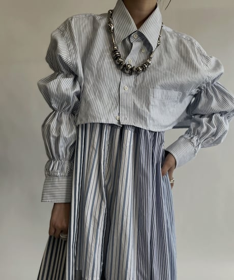 【RE;CIRCLE】 RE Puff Sleeved Shirt / 220630-010