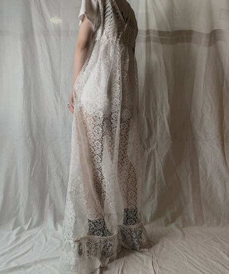 【RE;CIRCLE】 RE Lace N/S One-piece④/210714-008