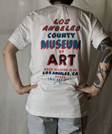 【NEW】 S/S T-shirt LACMA (White)/210616-002