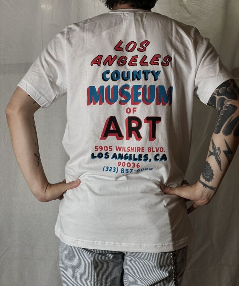 NEW】 S/S T-shirt LACMA (White)/210616-002 | TH...