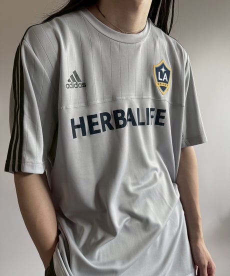 【USED】 adidas LA GALAXY Soccer Shirt/ 250607-052