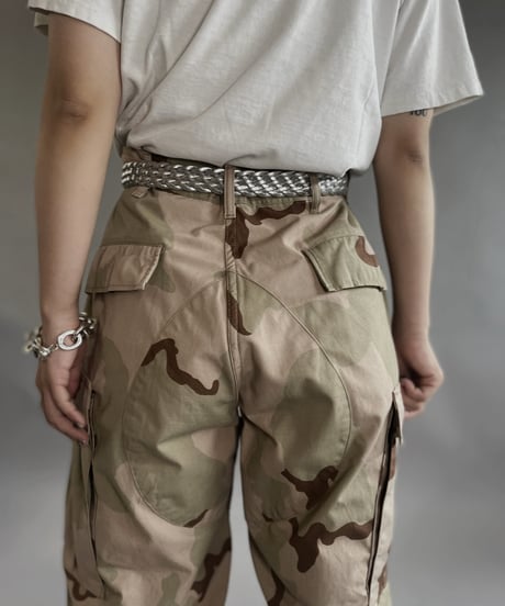 【USED 】Desert Camo Military Pants/ 240505-012