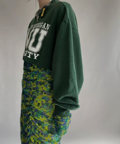 【USED】  Cutoff Sweatshirt / 221126-032