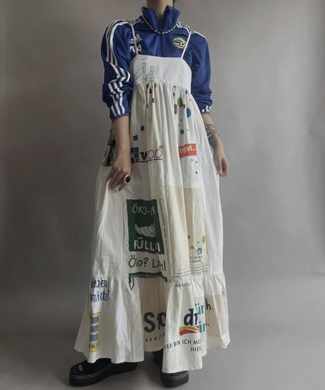 【RE;CIRCLE】RE Eco-Friendly Bag Camisole Long One-piece / 230427-023