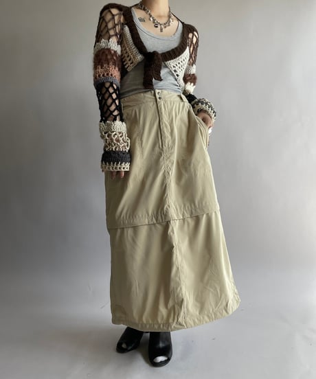 【USED】 Hand Knit Bolero /241006-045