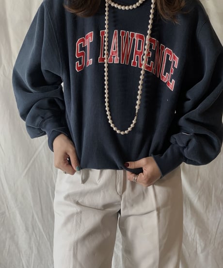 【USED】 90's USA Champion Reverse Weave ST.LAWRENCE/210324-017