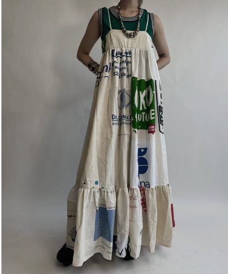 【RE;CIRCLE】 RE Eco-Friendly Bag Camisole One-piece / 220707-012