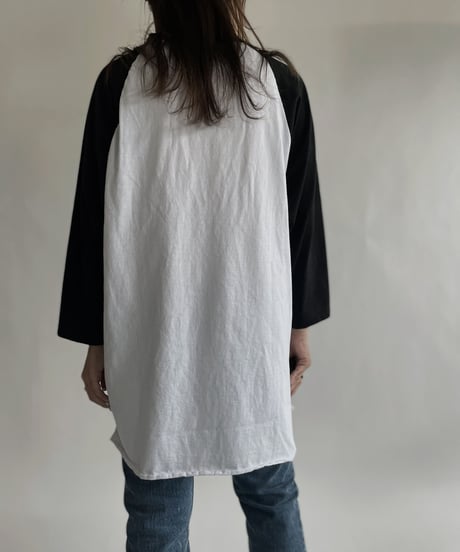 【USED】 Raglan T-shirt Black / 220618-001