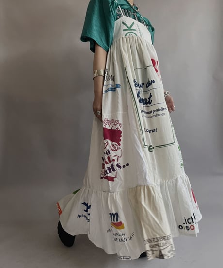 【RE;CIRCLE】RE Eco-Friendly Bag Camisole Long One-piece / 230525-011