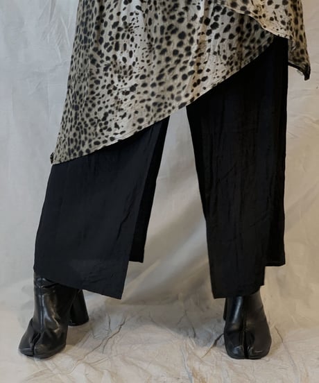 【USED】Leopard Patterned No Sleeve All In One/210217-058