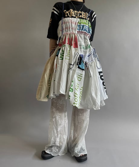 【RE;CIRCLE】RE Eco-Friendly Bag Code Camisole Middle One-piece / 240613-005