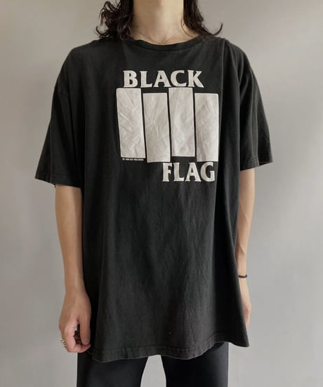 【USED】  Band T-shirt BLACK FLAG /230703-025