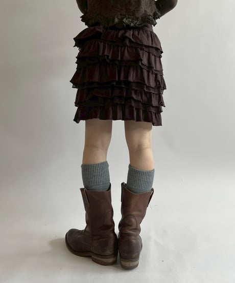 【USED】 Tiered Mini Skirt  / 250517-005