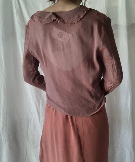 【USED】 See-through L/S Top/210714-024