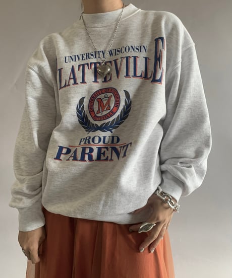【USED】 Campus Park Sports Sweat Top  /241102-008