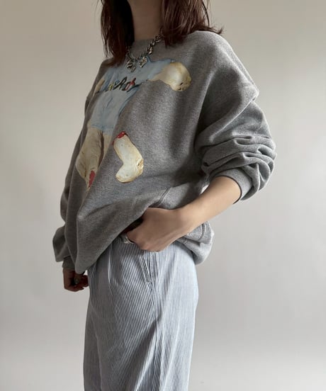 【USED】 END IS NEAR L/S Sweat Top /250329-014