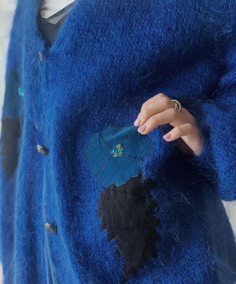 【USED】  Mohair Cardigan②/210303-030