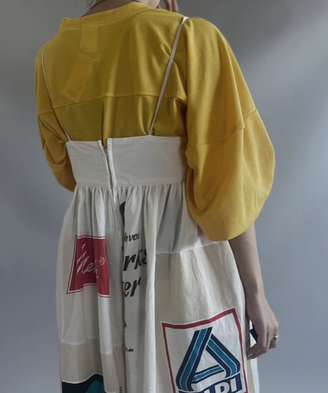 【RE;CIRCLE】RE Eco-Friendly Bag Camisole Long One-piece / 230727-004