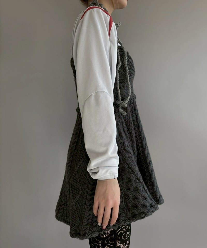 RE;CIRCLE】 RE Aran Side Slit Camisole Mini One