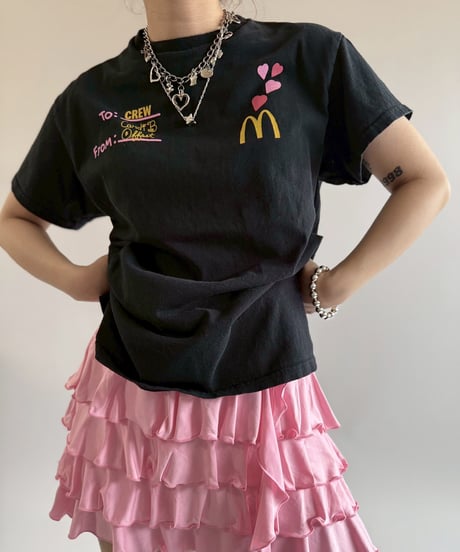 【USED】 Dead Stock Tiered Mini Skirt /250510-081