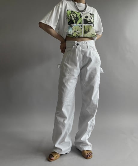 【USED】 Made in USA 90's Fruit of the Loom Animal T-Shirt /240729-047