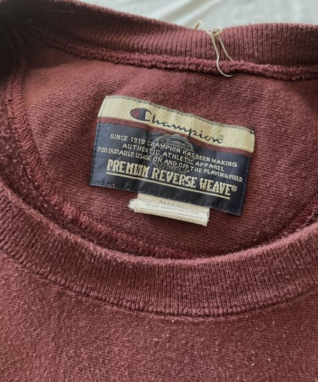 【USED】   Champion Reverse Weave Sweat GLOVERSVILLE/211007-024