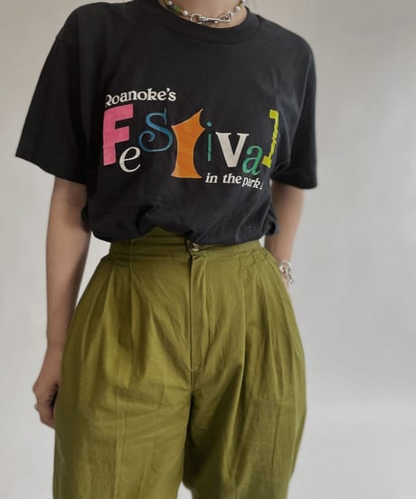 【USED】 '91 Roanoke's Festival Park T-shirt / 220827-027