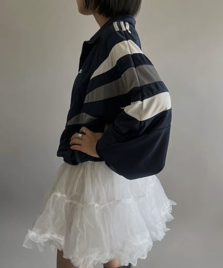 【USED】80s adidas Jersey Top /240224-003