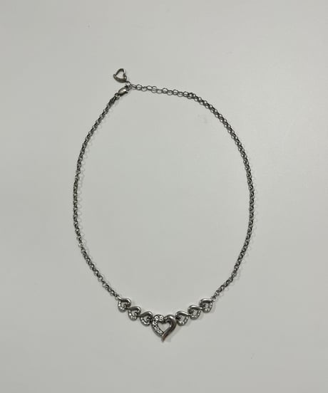 【USED】 LENOX Silver925 Heart Necklace /241026-046