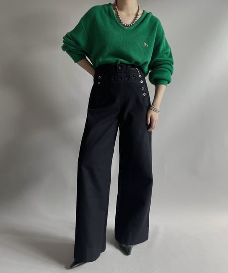 【USED】 LACOSTE Acrylic Knit/ 231104-023