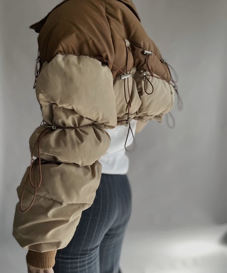 【RE;CIRCLE】 RE Draw Code Short Down Jacket / 230126-007