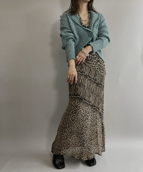 【USED】  Knit Cardigan / 221015-025