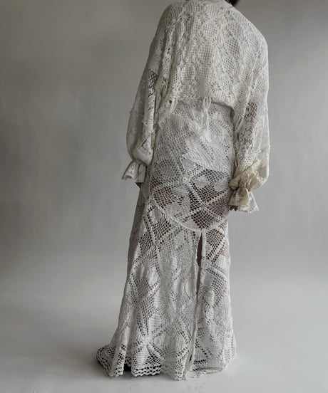 【RE;CIRCLE】 RE Crochet Lace Mermaid Skirt / 220526-024