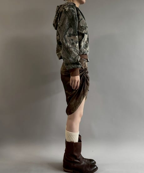 【USED】 Real Tree Camo Padded Zip Parka /251101-017