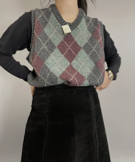 【USED】 McGREGOR Knit Vest / 221022-014