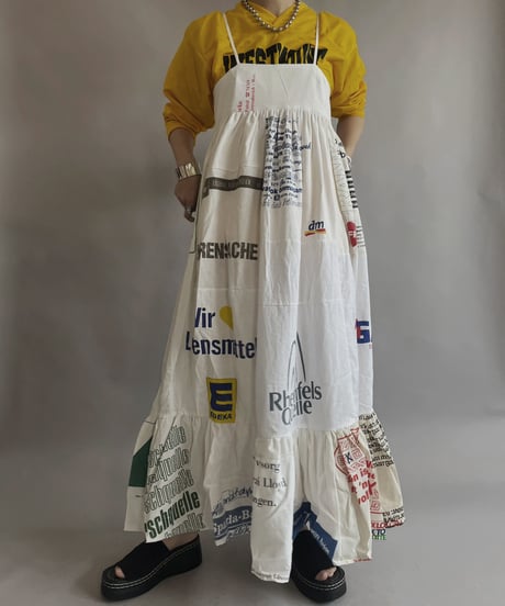 【RE;CIRCLE】RE Eco-Friendly Bag Camisole Long One-piece / 230525-016
