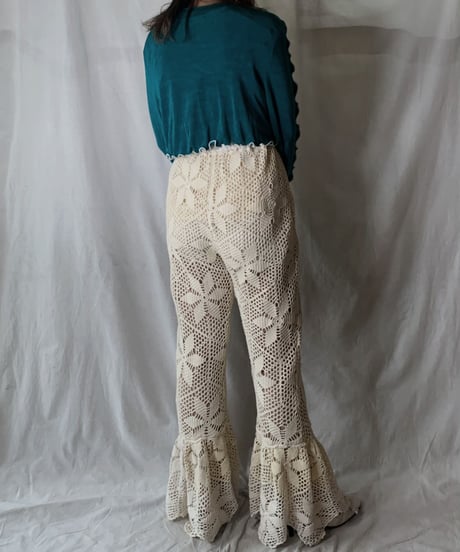 【RE;CIRCLE】 RE Crochet Pants②/210512-014