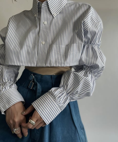 【RE;CIRCLE】 RE Puff Sleeved Shirt / 220630-003
