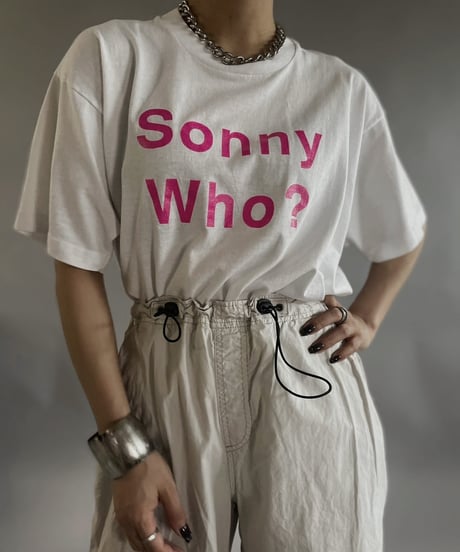 【USED 】Made in USA 90's Screen Stars Best Sonny Who T-Shirt /240505-024